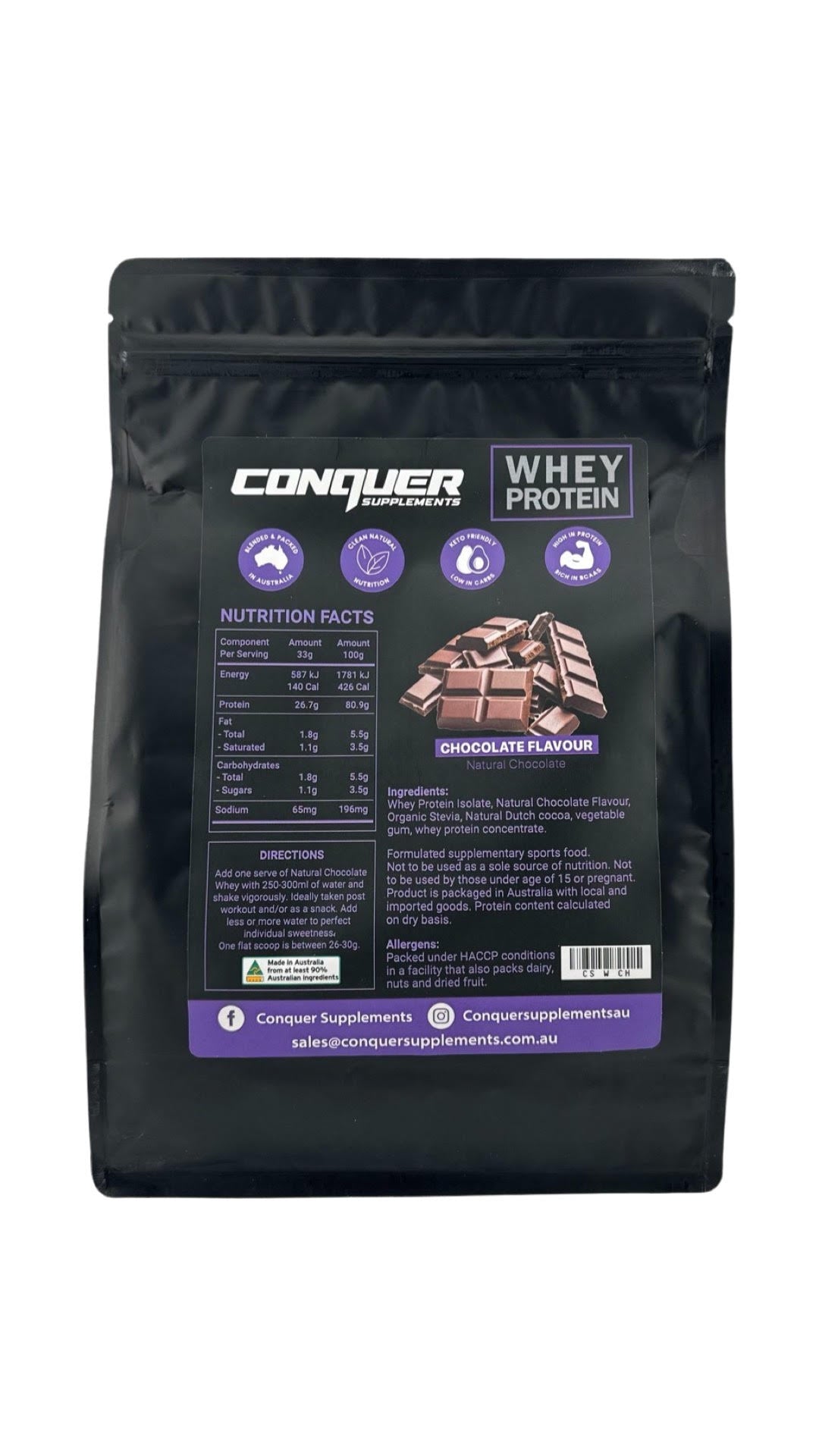 Support Recovery Whey Protein - Chocolate